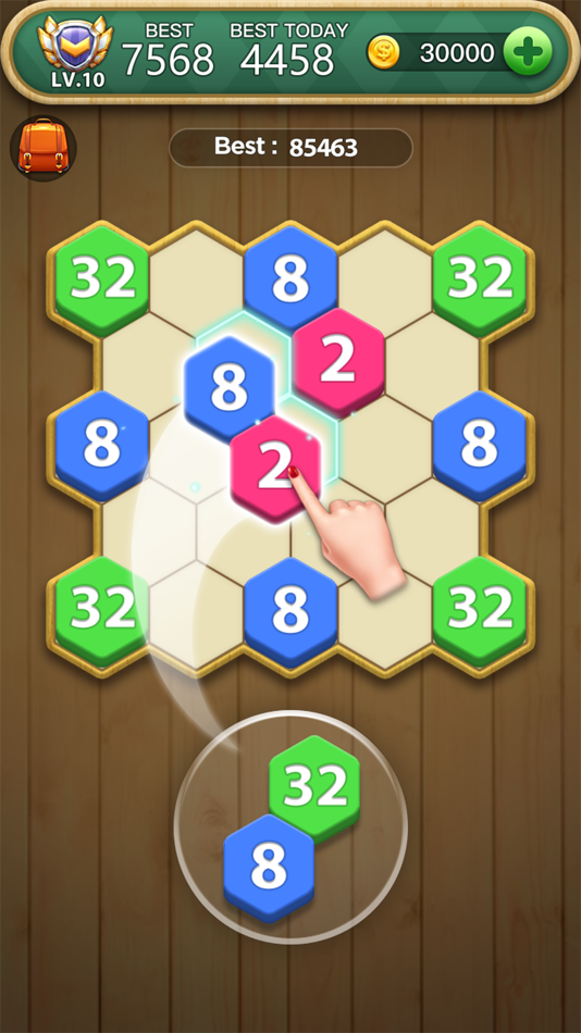 #1. Hexa Number Puzzle (iOS) 由: 蕾 郭