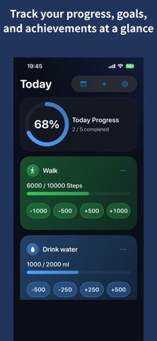 Orbit – Habit Tracker Screenshot 1 of 4