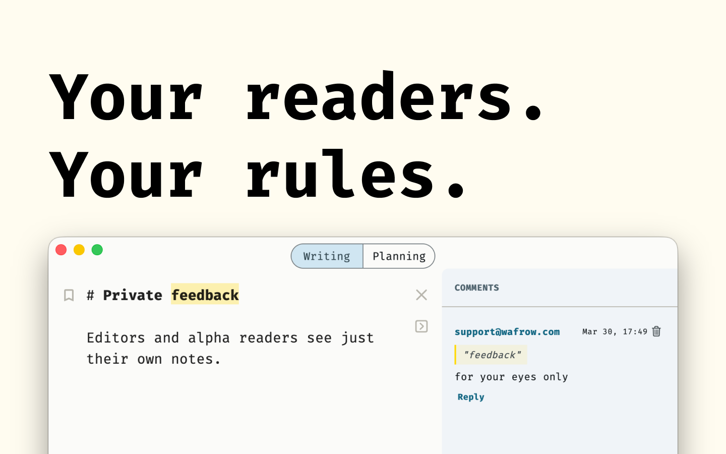 Epilogue - Book Writing App screenshot 14