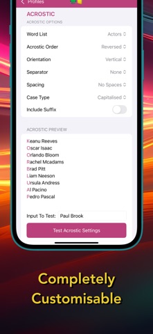 NameForge iPhone screenshot