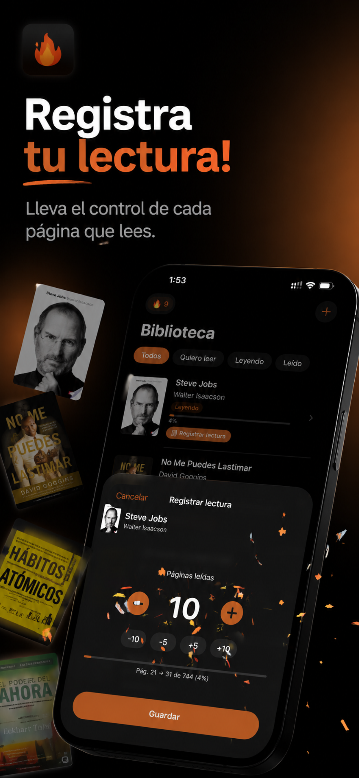 Lectores: Racha de Lectura screenshot 3