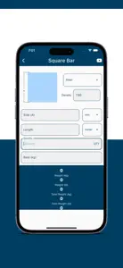 Steel Weight Calculator App screenshot #3 for iPhone