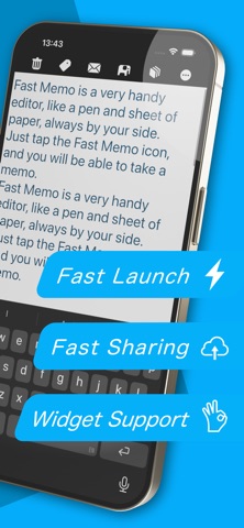 Fast Memo screenshot