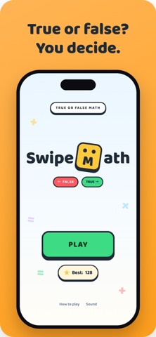 Swipe & Math: Brain Quiz Game screenshot