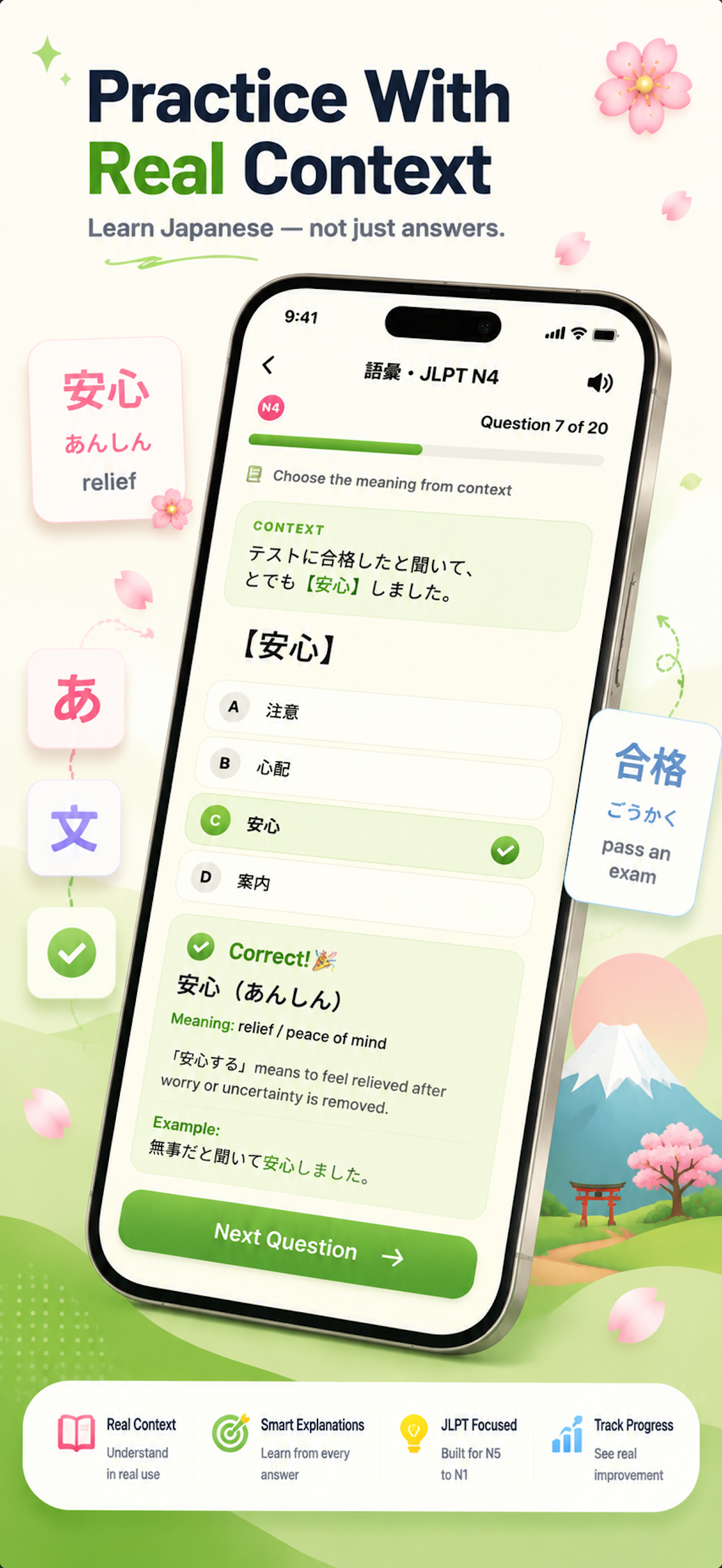 JLPTJapanese: Learn & Practice screenshot 3