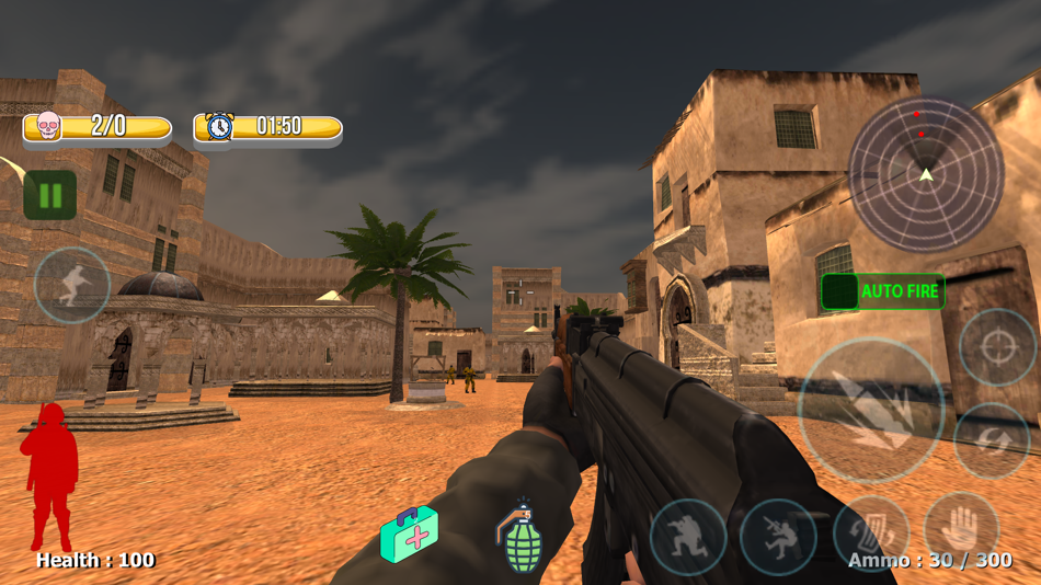 #3. Lone Shooter-Kill Chasing Army (iOS) 来自: Atif Mumtaz