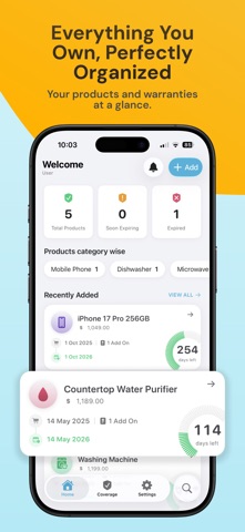 WarrantyVault screenshot
