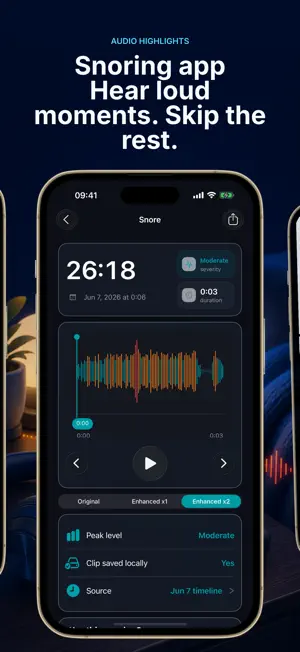 Sleep Recorder - Snore Clinic screenshot 4