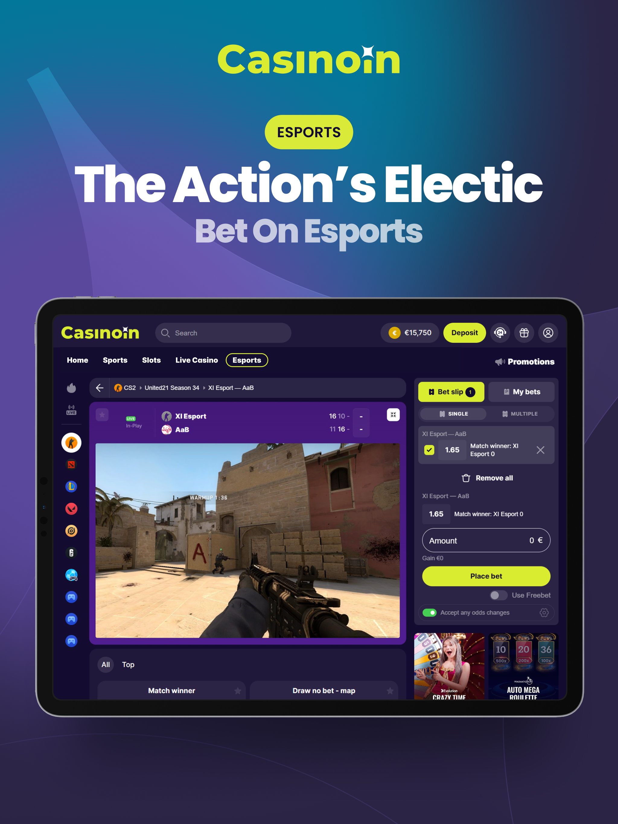 Casinoin Sports Betting screenshot 19