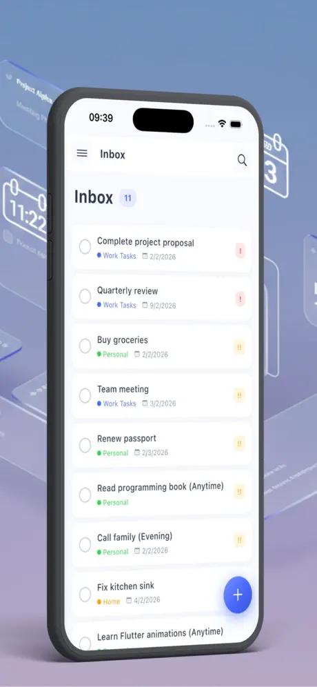 To Do List: TaskerPro 待办事项清单应用截图
