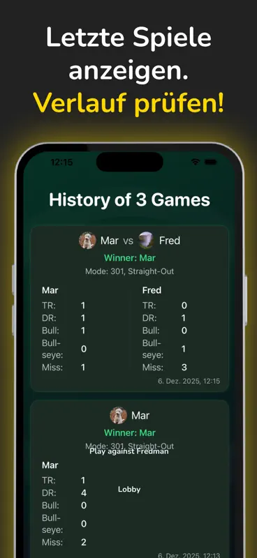Dart Zähler - Dartly screenshot 5 of 7