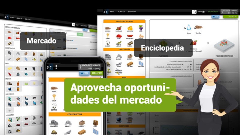 Sim Companies: MMO Tycoon screenshot 3
