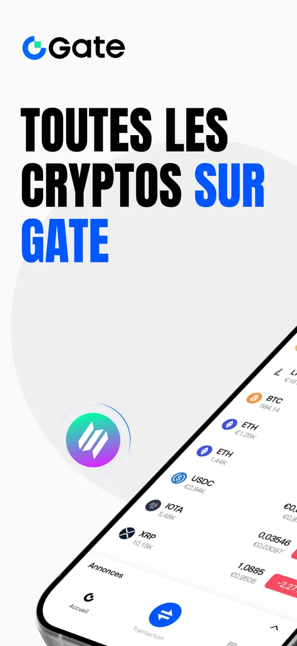 Screenshot #1 pour Gate: Achat Bitcoin Crypto
