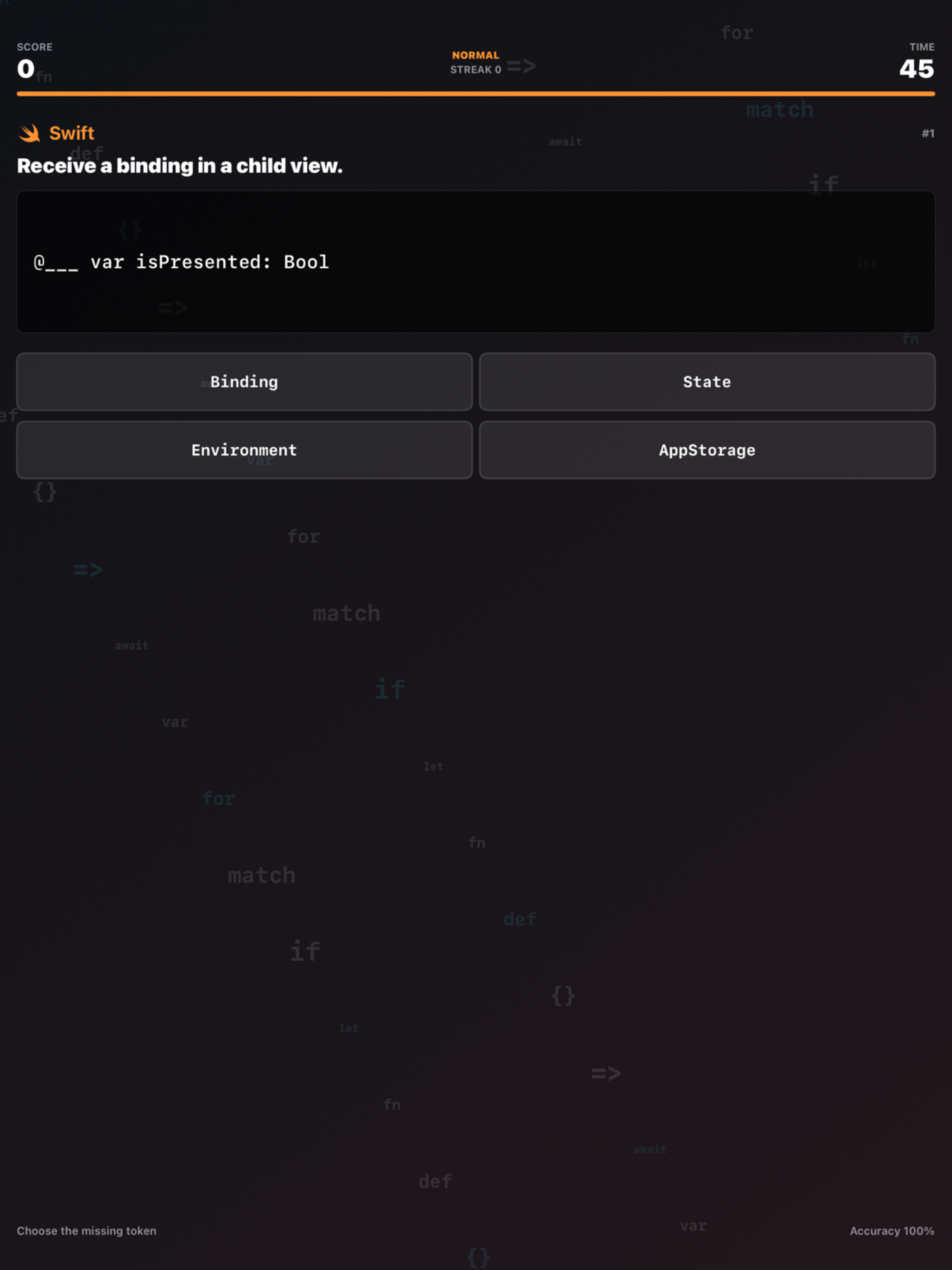 Syntax Sprint screenshot 7