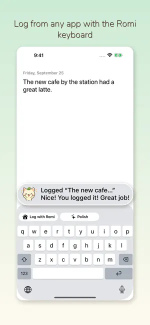 Chat Journal: Diary & Keyboard screenshot 4