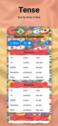 Conjugaré screenshot