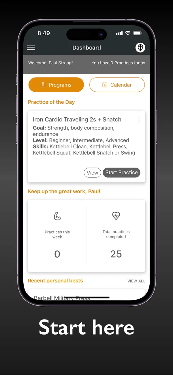 Screenshot #3 pour StrongFirst