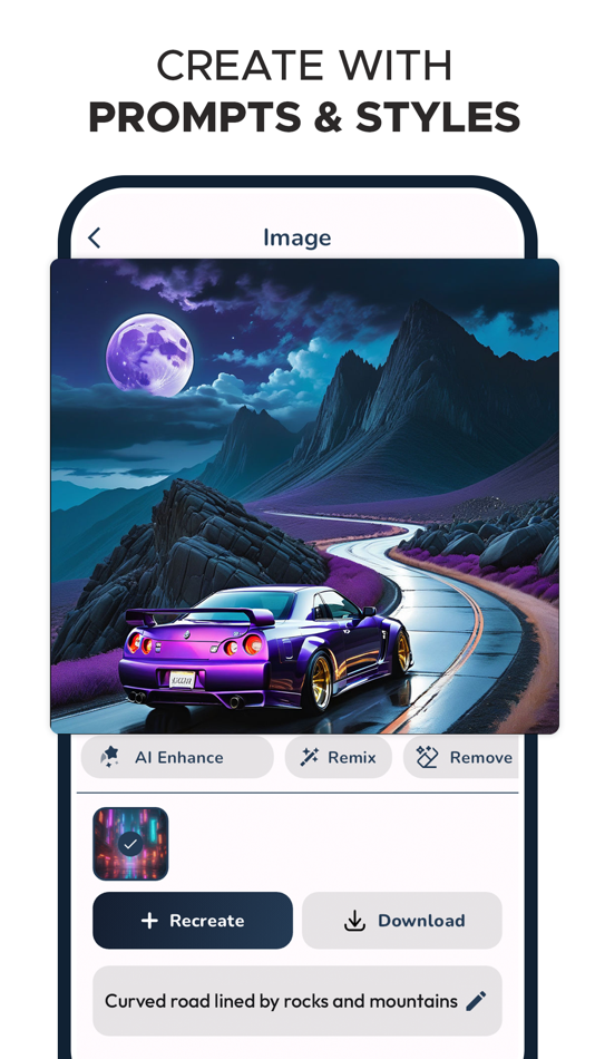 #3. Zexa - AI Art Generator (iOS) 由: Umesh Bhanderi