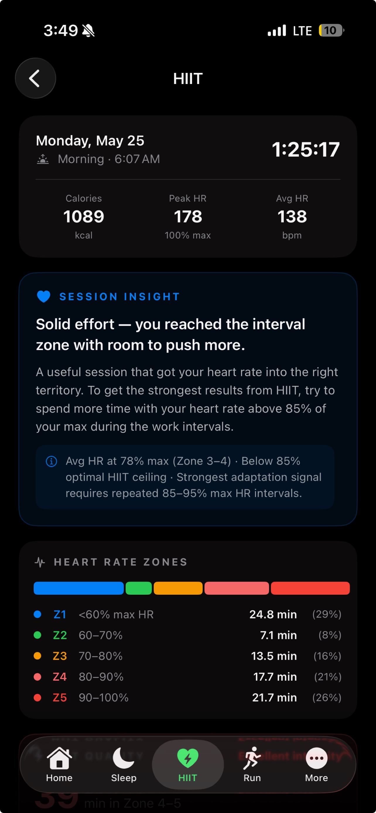 Vero: Recovery & Readiness screenshot 8