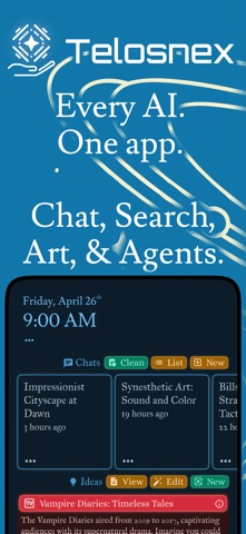 Telosnex iPhone screenshot