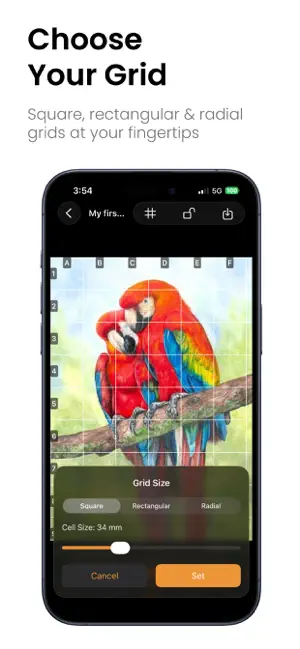 Grid Art Drawing screenshot 2
