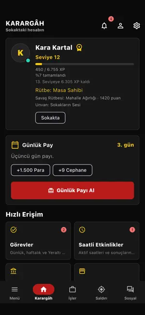 Yeraltı: Türk Mafya RPG screenshot 2