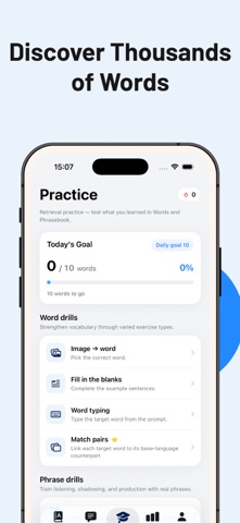 Daily French Learning iPhone screenshot