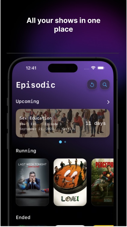 Episodic - Track TV Shows