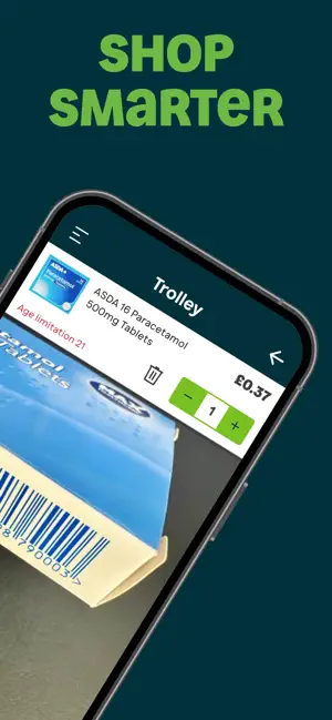 ASDA Scan & Go iPhone screenshot 1