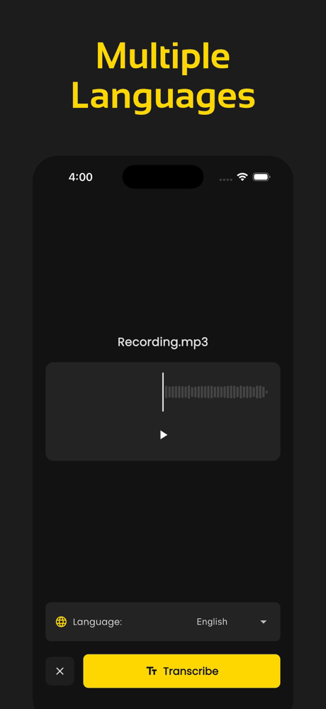Offline Transcribe, TranscriAI screenshot 5