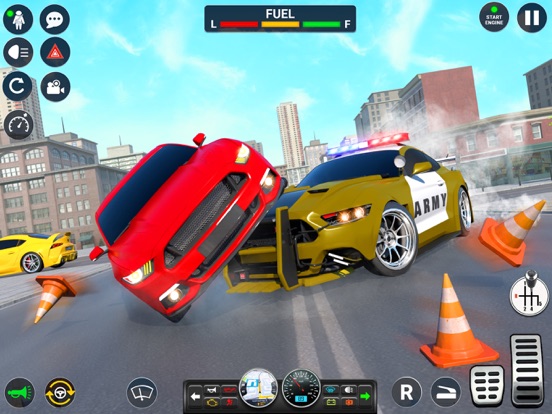 Screenshot #6 pour GT Army Cop Chase Voiture