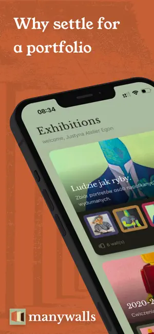 manywalls: Artist Portfolio screenshot 1