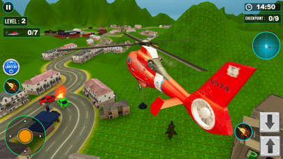 Flying Spider Air Rescue Game Screenshot