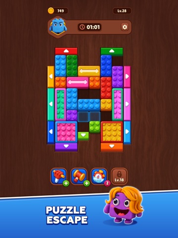 Screw Block Escape iPad screenshot