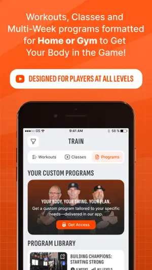 Golf Fitness by HIT IT GREAT® screenshot 1