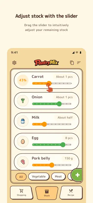 PantryMix: Fridge & Pantry screenshot 1