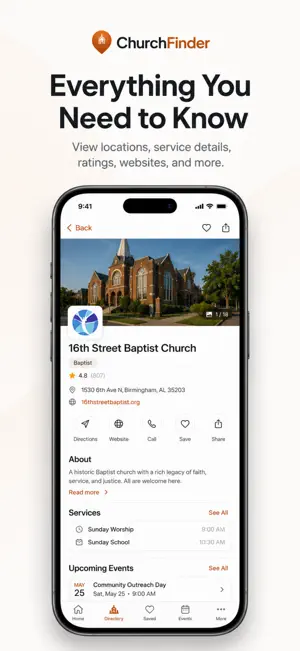 ChurchFinder: Find Your Church screenshot 4