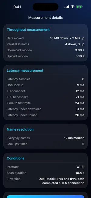 NetMaster: Network Tester screenshot 2