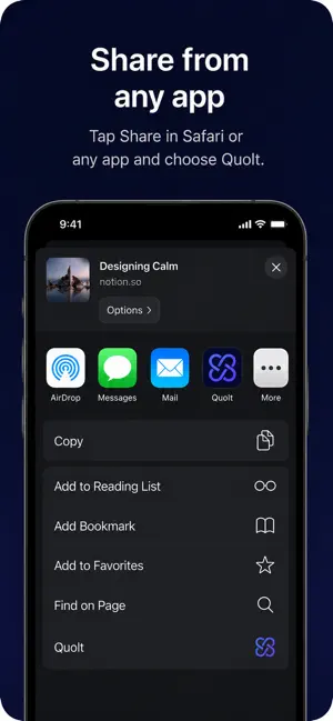 Quolt: Save Links & Articles screenshot 3