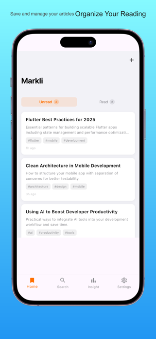 Archly – Read & Save Articles Screenshot 1 of 4