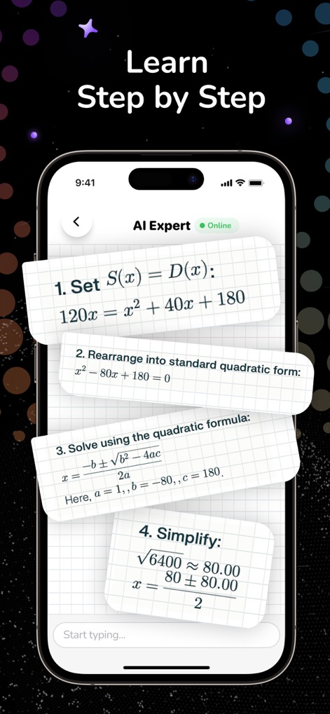 Math Solver: AI Homework Help - Education App | MWM