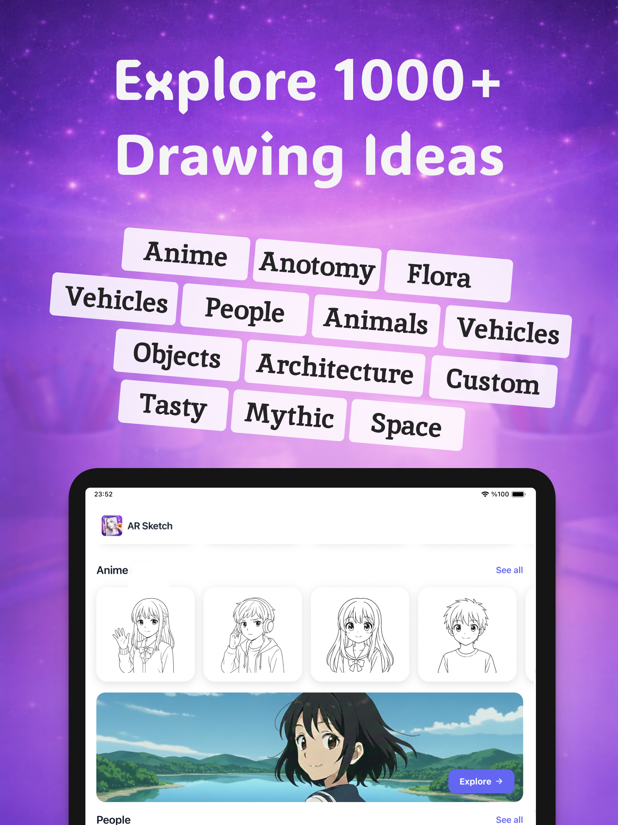 Trace & Sketch AR: Projector