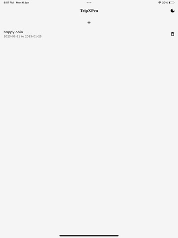 TripXPen - Expenditure Tracker