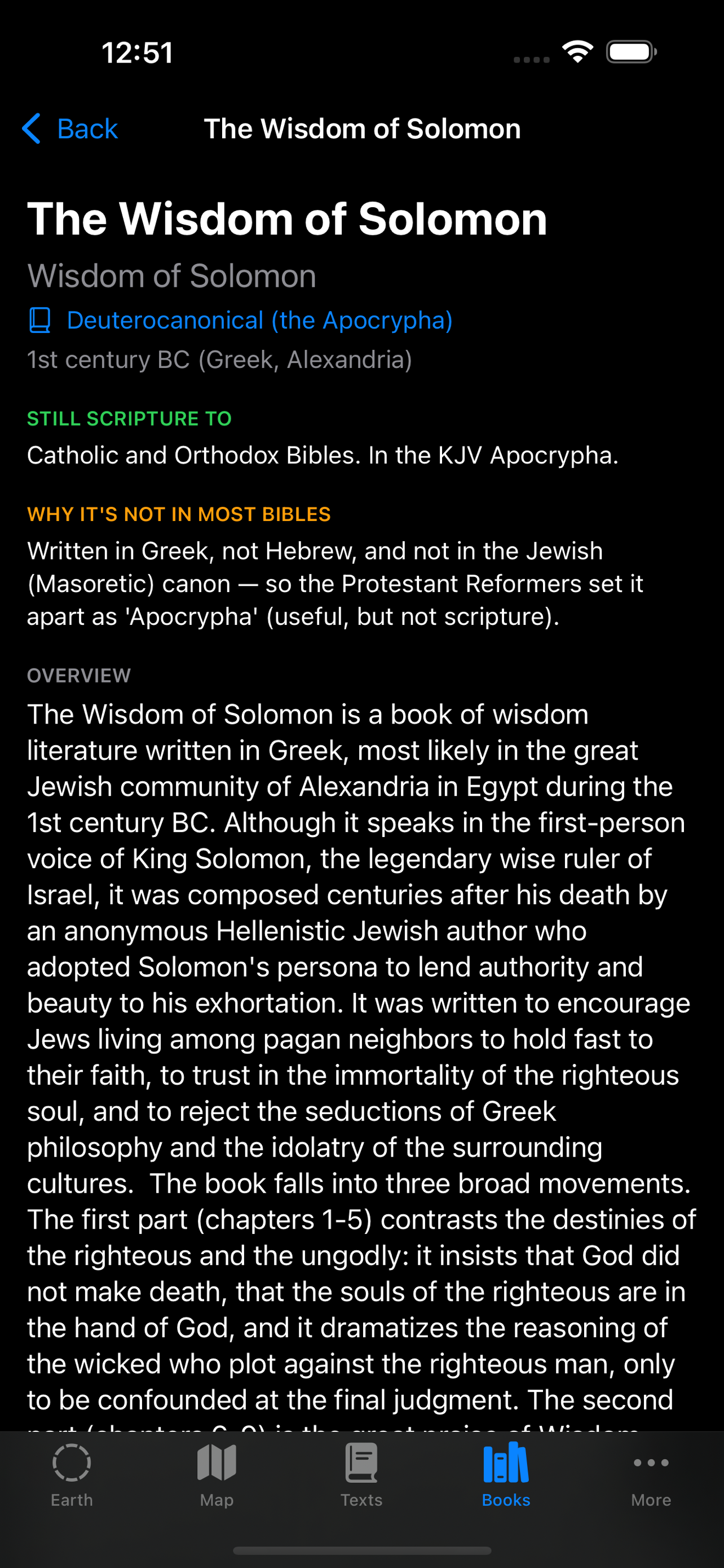 BibleGlobe screenshot 5