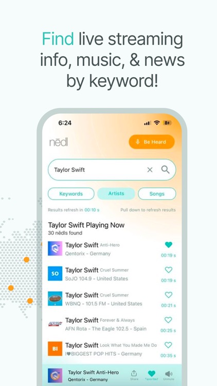 nēdl: AI Tuner for Live Radio