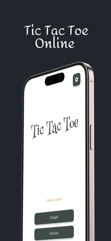 Tic Tac Toe - Online & 2Player App Store preview screenshot 1