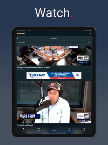 95.5 WSB iPad screenshot