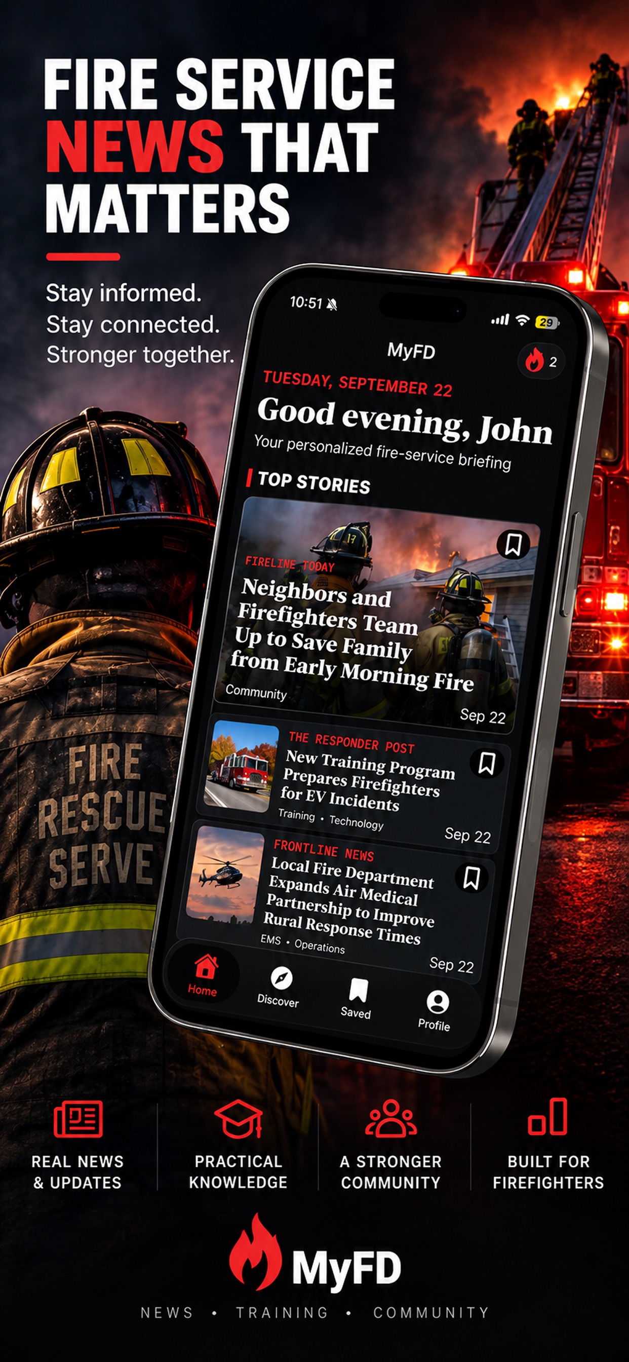 Screenshot 1 of MyFD - Fire & EMS