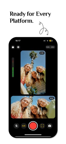TwinRec: Dual Format Camera Screenshot 3 of 4