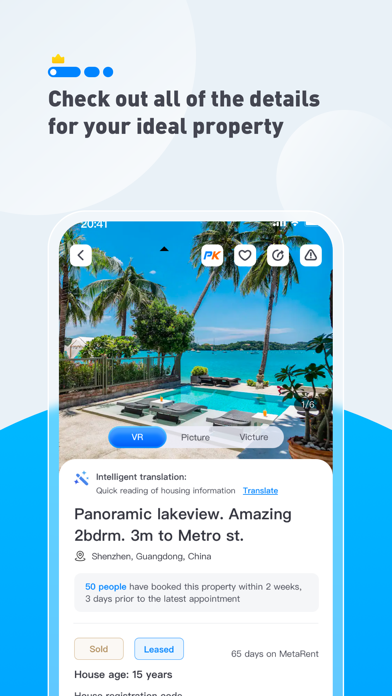 MetaHomes Real Estate Portal Screenshot